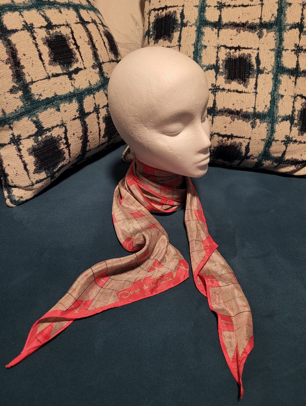 Oscar de la Renta Silk Scarf